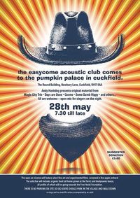 The Easycome Acoustic Club comes to Pumpkin Palace In Cuckfield