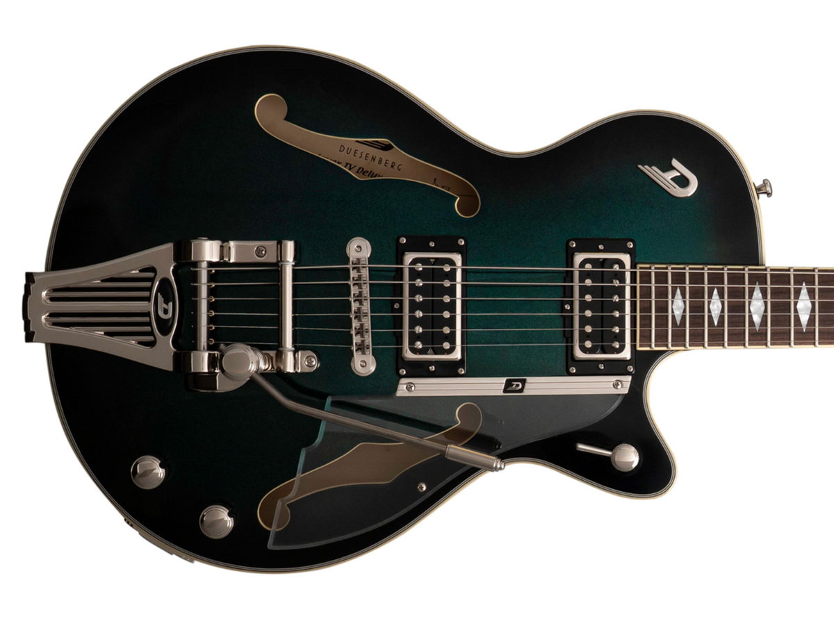 Duesenberg Starplayer Deluxe Catalina Green Burst (Neues Modell am Lager)
