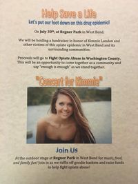 Concert for Kimmie - Washington County Opioid Addiction Fundraiser
