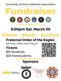 UI Student Veterans Benefit Dinner/Concert