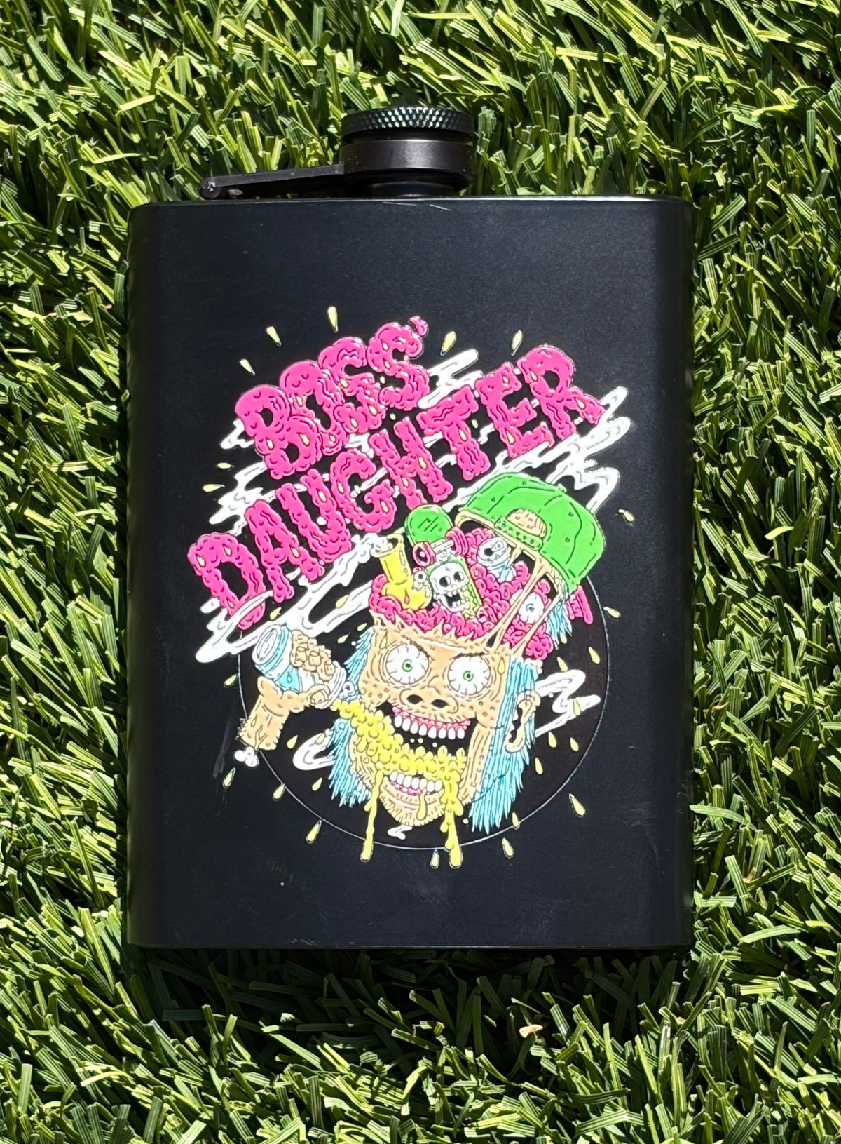 Exploding Head Flask