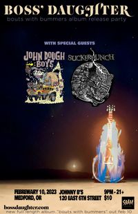 Boss' Daughter album release show at Johnny B’s in Medford, OR