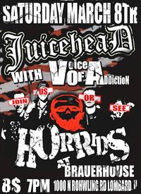 LOMBARD IL *JUICEHEAD *VOICE OF ADDICTION *THE HORRIDS