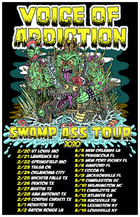 Voice Of Addiction: Southern Tour 2/20 - 3/15 2020