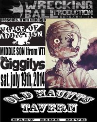 AKRON OH *The Giggity's *Voice Of Addiction (chicago) *Middle Son (VT)