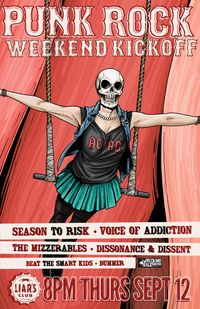 Punk Rock Weekend Kickoff at Liars Club
