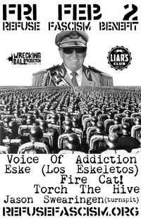Refuse Fascism Benefit - VoA/Eske/Firecat/Torch the Hive