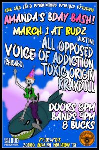 All Opposed*Voice of Addiction*Toxic Origin*Kraydull