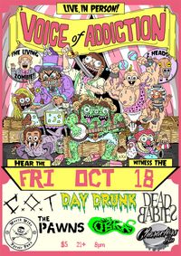Pomona CA at Characters *Voice Of Addiction (chicago) & many more