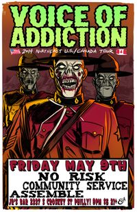 PHILLY! *VOICE OF ADDICTION (chicago) *NO RISK *ASSEMBLE *COMMUNITY SERVICE