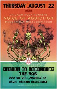 AMARILLO TX *VOICE OF ADDICTION (chicago rock-punkers) FREE!