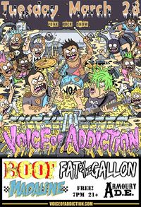 DALLAS TX *Voice Of Addiction *Boof *Fat by the Gallon *Madaline