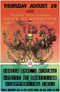 LITTLE ROCK AR *QUEEN ANNE'S REVENGE *VOICE OF ADDICTION *SUPPORTING CAST