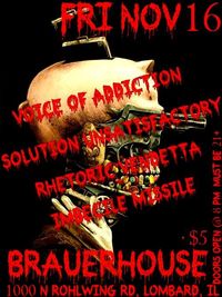 PUNK NIGHT AT BRAUERHOUSE NOV. 16TH