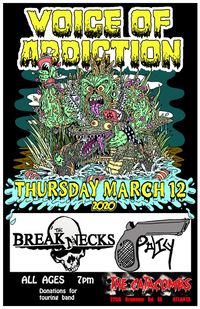 Voice Of Addiction(chicago punk est 2004)*The Breaknecks*Policy