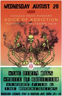 TULSA OK *THE DIRTY MUGS *VOICE OF ADDICTION *FRANK ZITO & THE MANNEQUINS