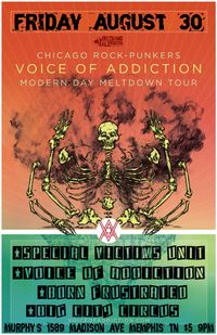 MEMPHIS TN *SPECIAL VICTIMS UNIT (SVU) *VOICE OF ADDICTION *BORN FRUSTRATED *BIG CITY CIRCUS