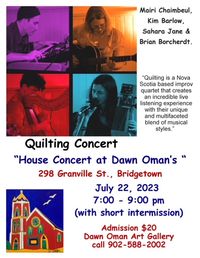 Quilting at Dawn Oman Gallery