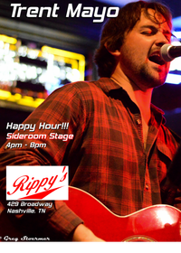 Trent Mayo - Acoustic Happy Hour - Rippy's Sideroom