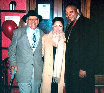 Max, Me & Nate at Bar & Books New Year's circa 2005
