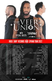 THE VEER UNION "Rock Shop Records Spring Tour" 2022