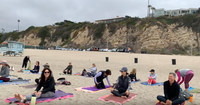 Yoga on the Beach with Sri Hari Ram