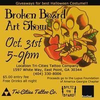 Broken Board Art Show