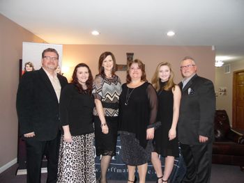 With great friends, The Coffmans
