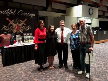 With friends after our concert at John Knox Village
