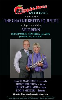 Cancelled - AppleJazz Records presents the Charlie Bertini Quintet