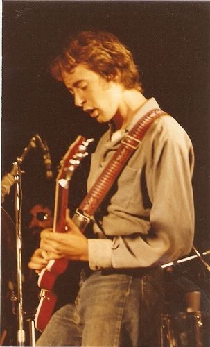 Coyote, People's Picnic, 1978. I'm playing my newly-aquired Hagstrom Swede.
