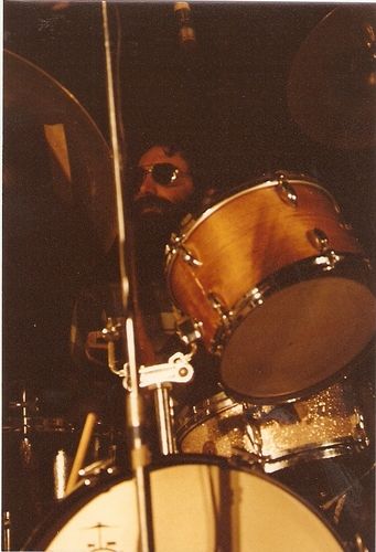 Bill Grillo, People's Picnic, 1978. Bill and Stephen Ramirez went on to play with Honest Tom Pomposello, one of the guiding lights of the Huntington music scene. Does anyone remember Kropotkin Records, or Honest Tom running for town Treasurer as part of the People's Party? Anyway, Bill Grillo is now living in Rockport MA and practicing his phenomonal skills as a watercolorist. Check out his web site here.
