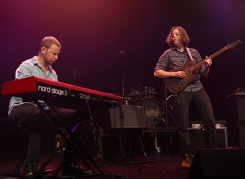 Supporting Christone "Kingfish" Ingram at the Jefferson Theater in September 2024 - photo by Henry Strauss
