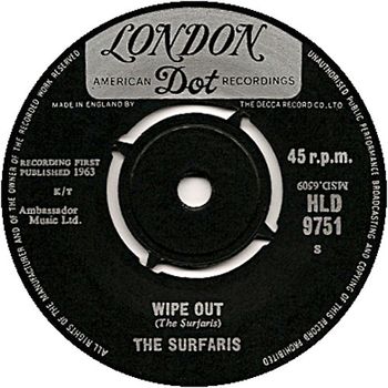 Wipe Out - Dot/London European Release
