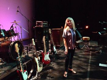 Jan & Dean and The Surfaris share the stage - Gene posing for the camera before showtime!
