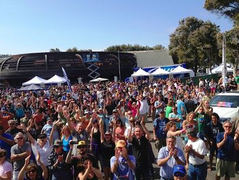 Great Solana Beach crowd
