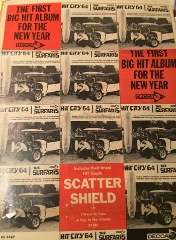 Billboard Magazine ad for Hit City '64
