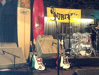 Belly Up Tavern -  2013 - Pre-show setup
