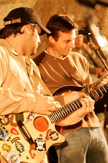 In Iraq with Mark Wills
