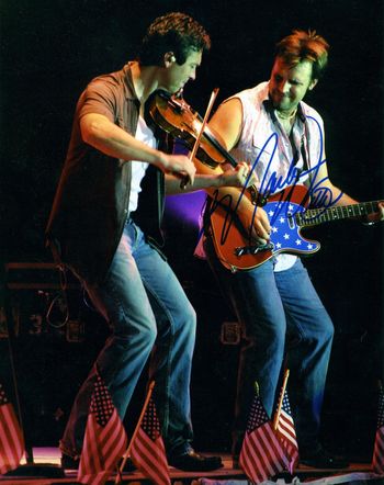 Performing with Mark Wills
