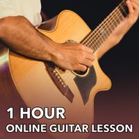 Private 1-on-1 Online Guitar Lesson (1 hour)