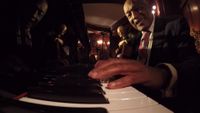 Overton and Jeff at Amici Bistro