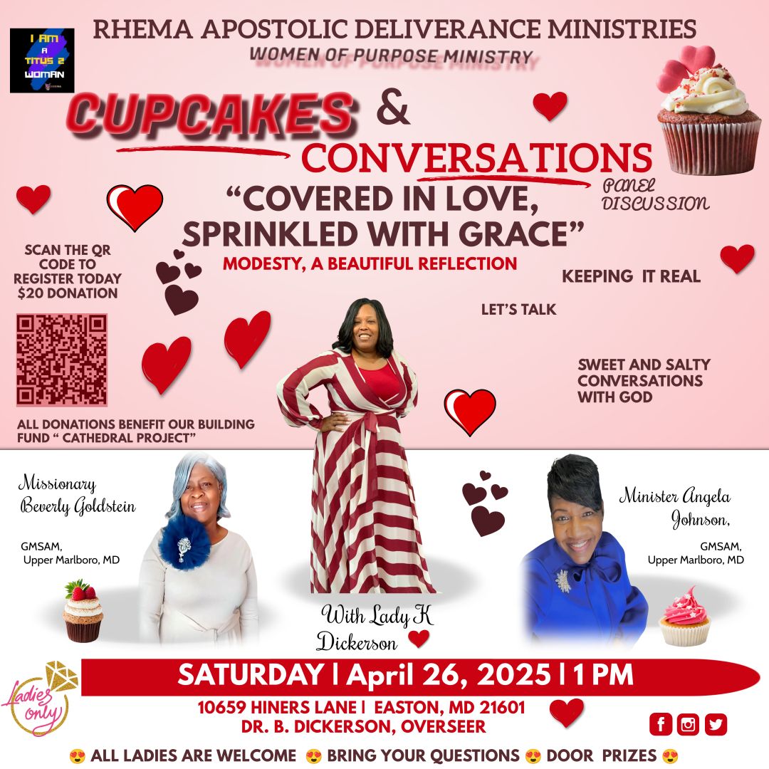 ✨ Cupcakes & Conversations ✨