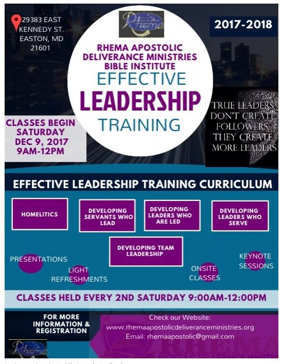EFFECTIVE LEADERSHIP TRAINING FULL CURRICULUM (ALL 5 COURSES)