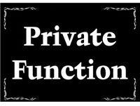Private Function