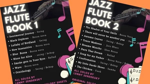 ‼️ SAVE 25%‼️ FLUTE BOOKS 1 & 2 