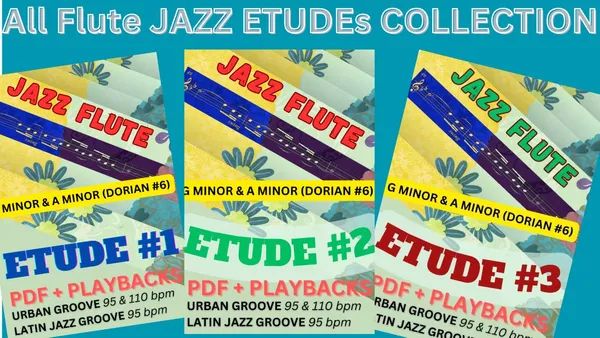 ALL FLUTE JAZZ ETUDES COLLECTION