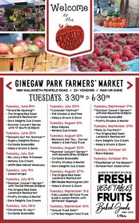 Acoustic Brew @ Town of Walworth Ginegaw Park Farmers Market Summer Concert Series 