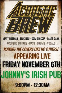 Acoustic Brew @ Johnny's Irish Pub