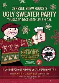 Acoustic Brew @ Genesee Brew House Ugly Sweater Party